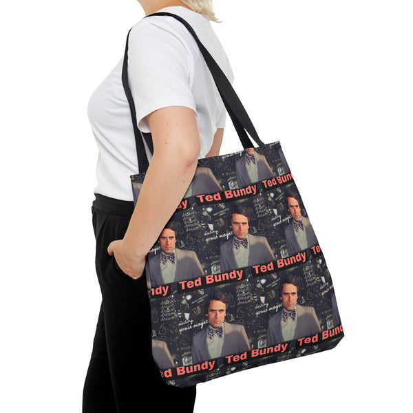 Ted Bundy Tote Bag (AOP)