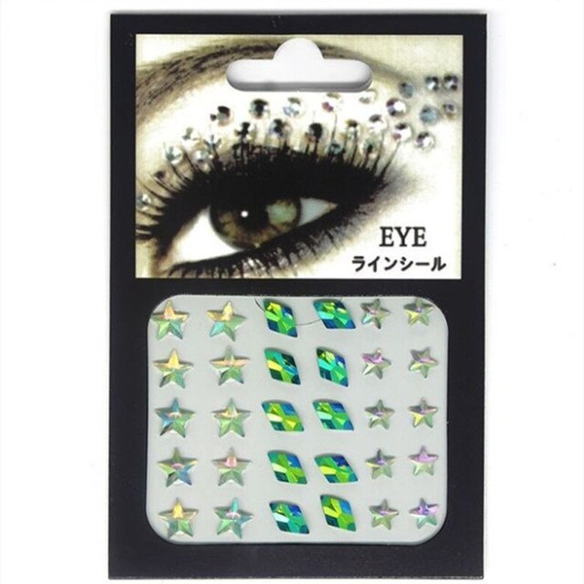 Diamond Acrylic Eyeshadow Sticker
