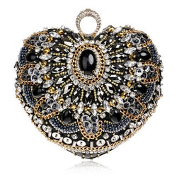 Black Diamond Shoulder Purse