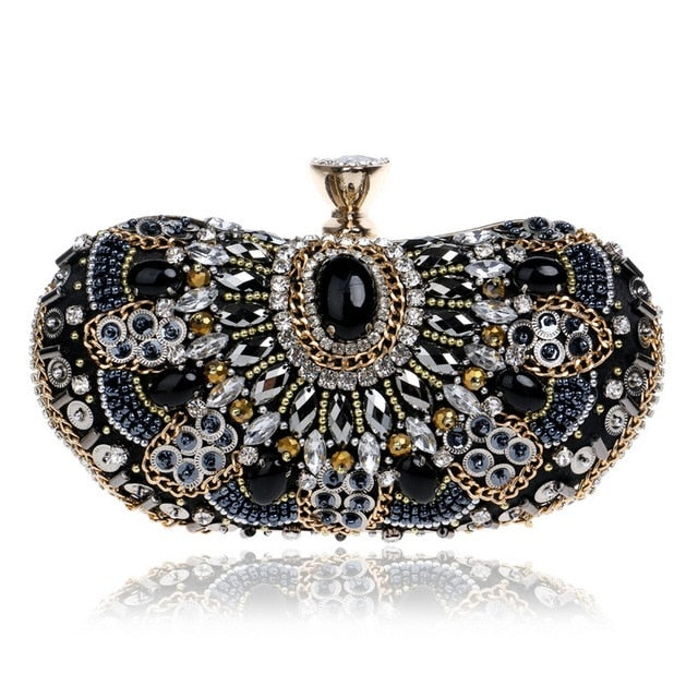 Black Diamond Shoulder Purse